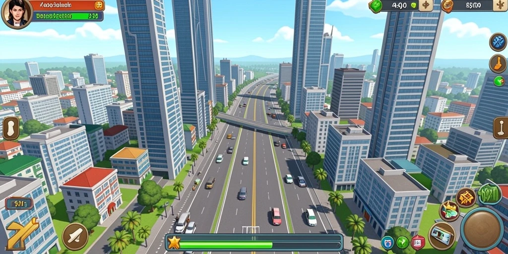 Screenshot gameplay dengan berbagai jenis kartu bingo.