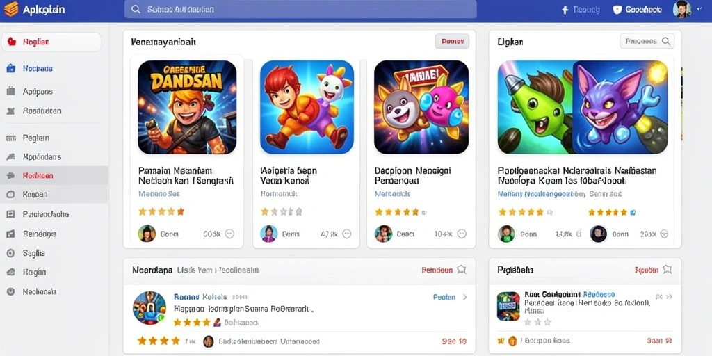 Fitur sosial yang memungkinkan interaksi antar pemain.