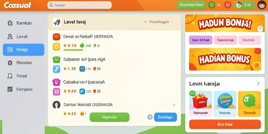 Karakter unik dengan skill yang berbeda-beda.