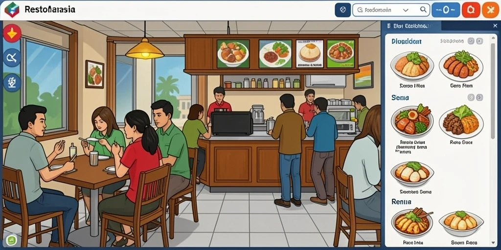 Karakter unik dan beragam yang bisa dipilih.