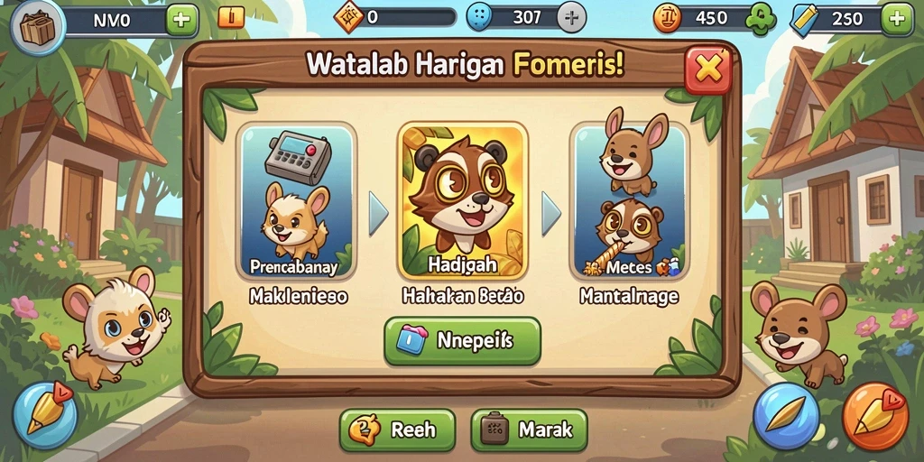 Tampilan grafis yang menawan dan berkualitas tinggi.
