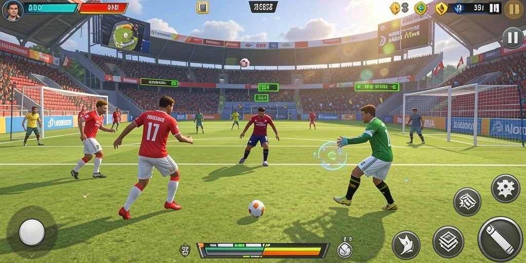 Momen seru dalam multiplayer dengan teman-teman.