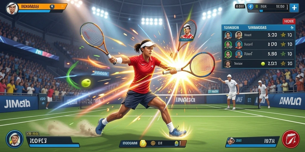 Screenshot dari salah satu level seru di LAMPU777.