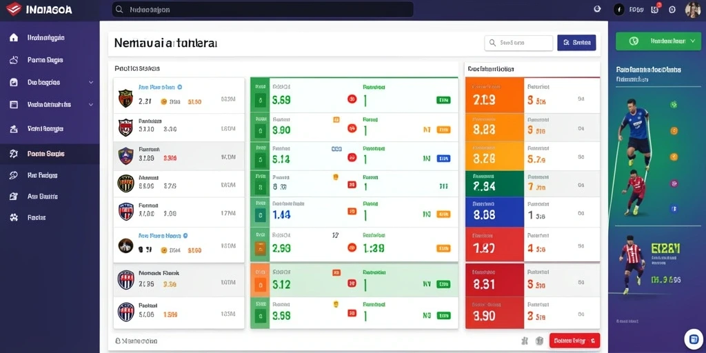 Fitur analisis prediksi yang membantu pemain dalam taruhan.