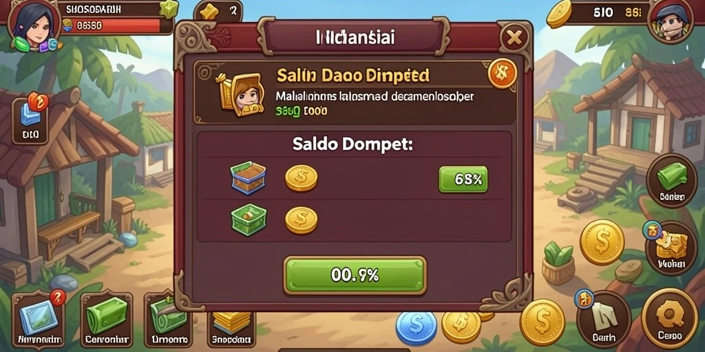 Karakter unik yang bisa dipilih untuk bermain.