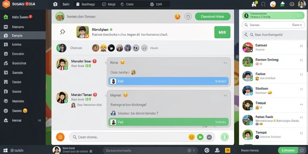 Antarmuka permainan yang intuitif dan menarik.