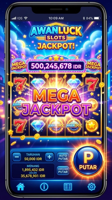 awanluck — layar beranda